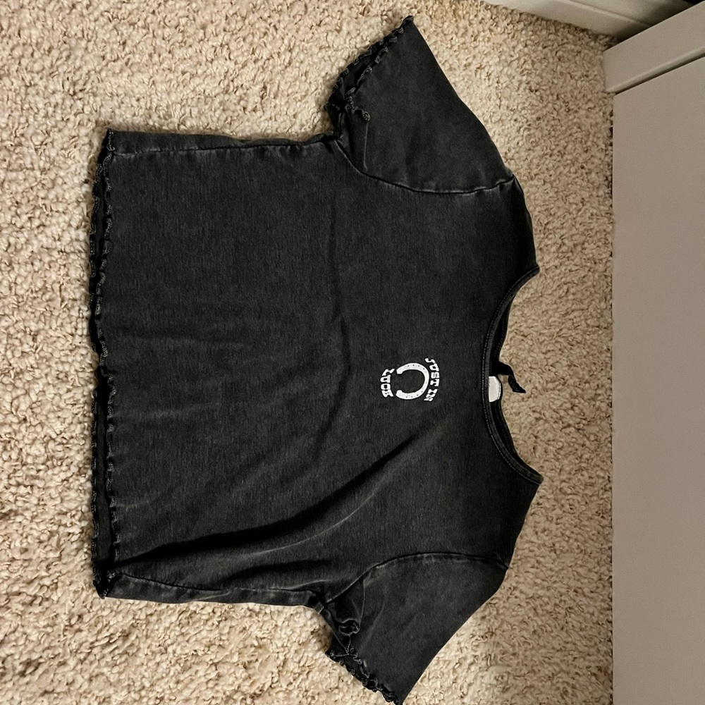 A cropped shirt from H & M